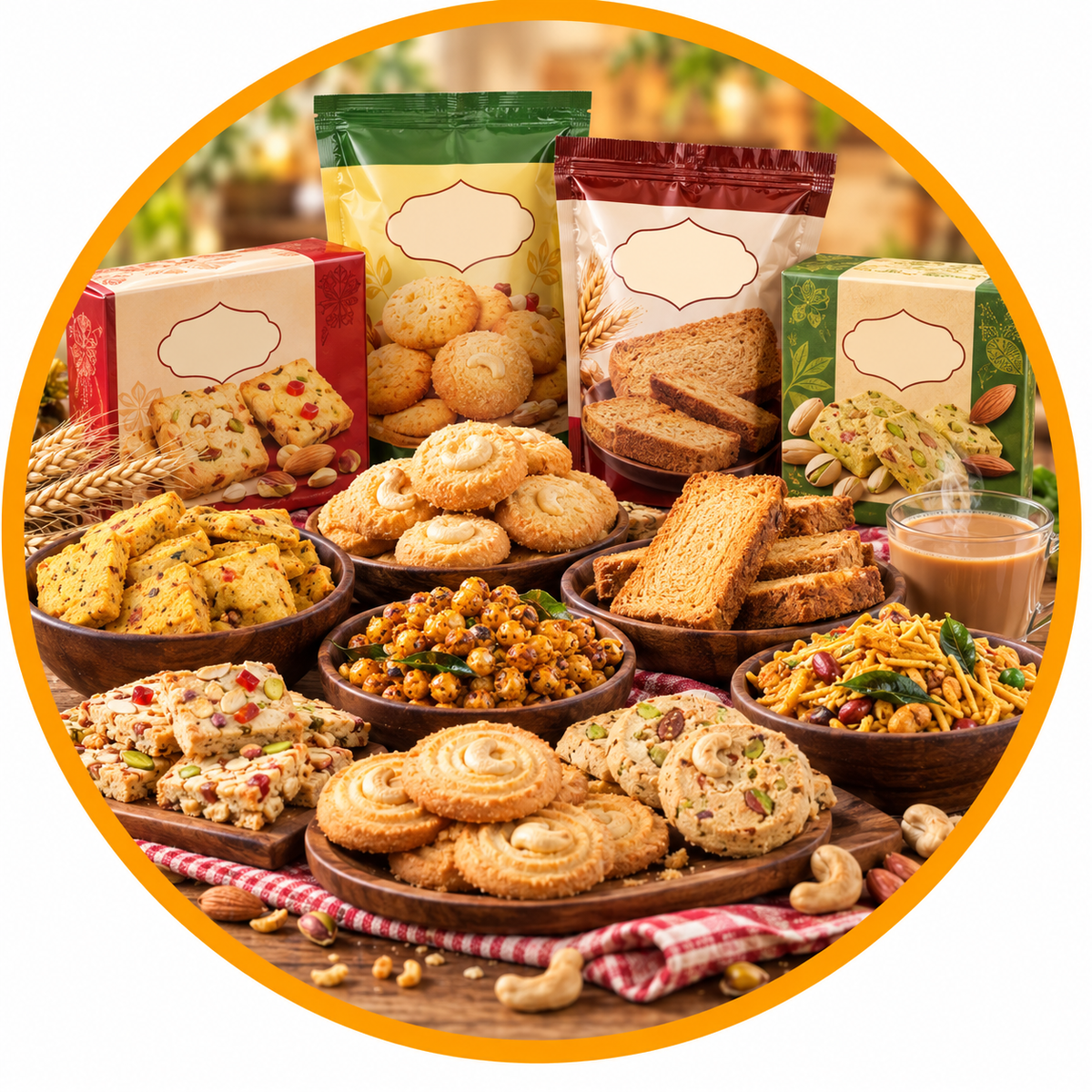 Biscuits and Tea Time Snacks