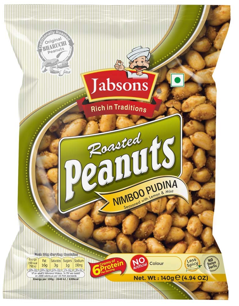 Roasted Peanut-Nimboo Pudina (140g)