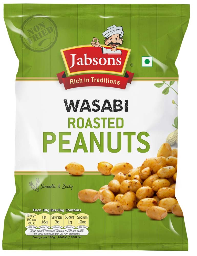 Roasted Peanut-Wasabi (140g)