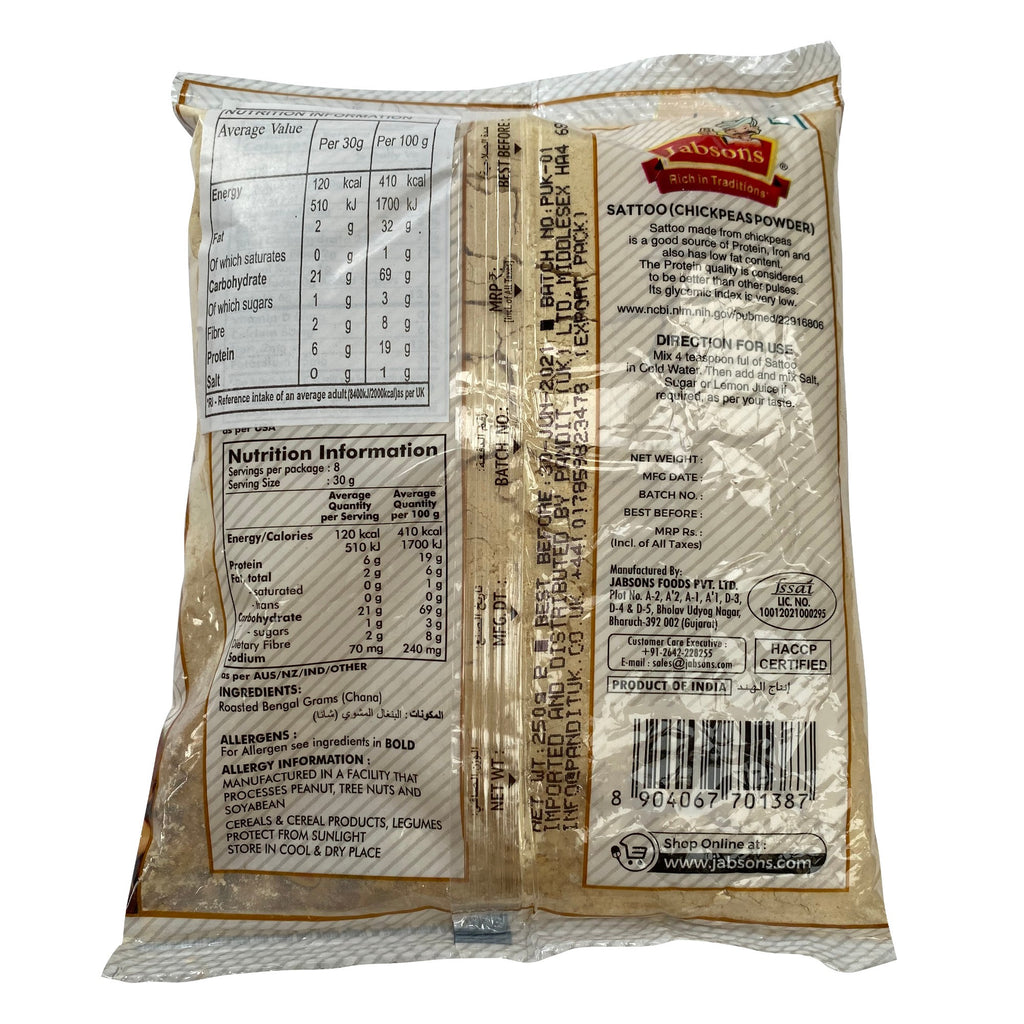 Jabsons Sattoo (Chickpeas) Powder (250g)