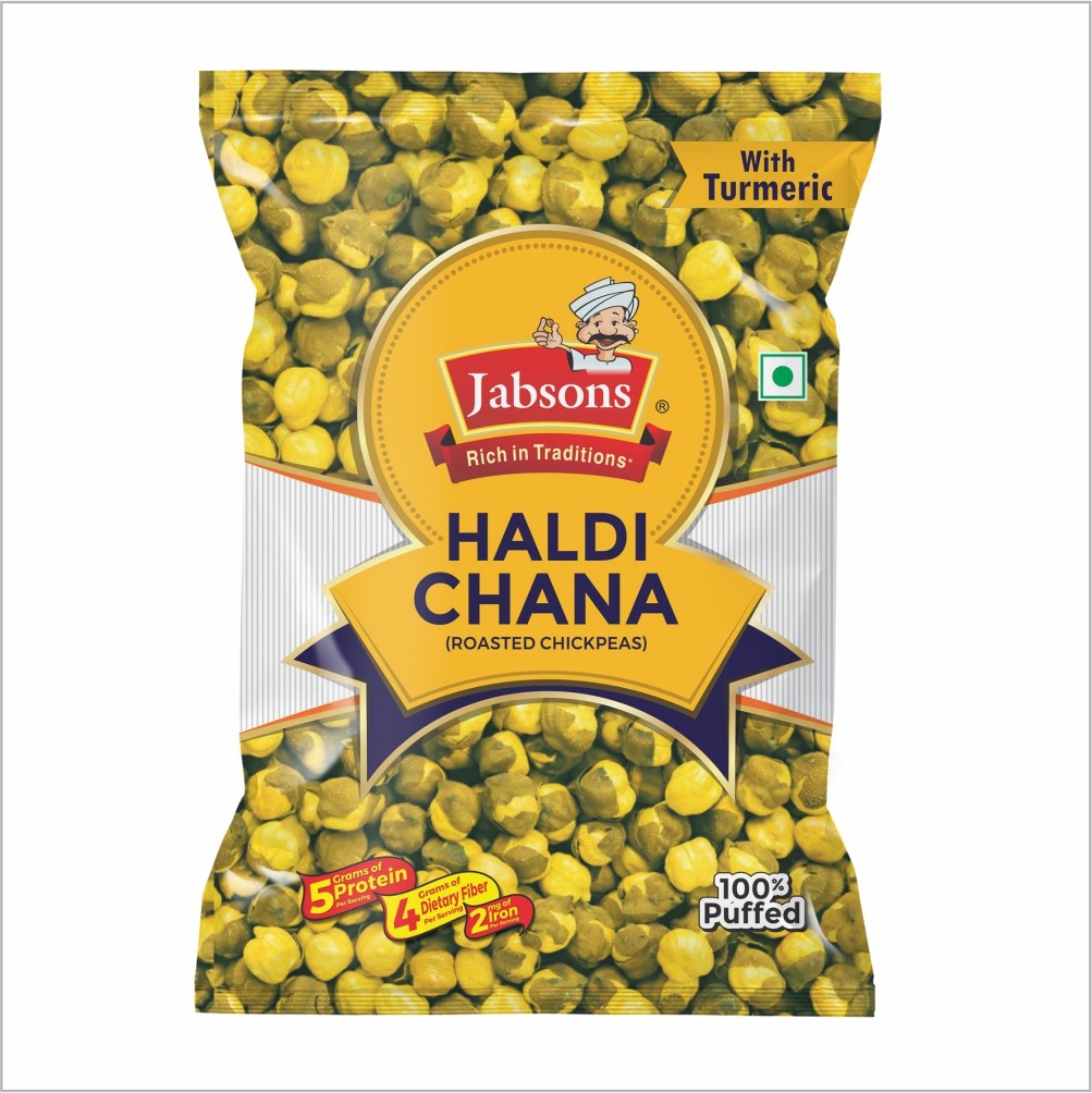Jabsons Haldi Chanan -(Roasted Chickpeas) (200 gm)