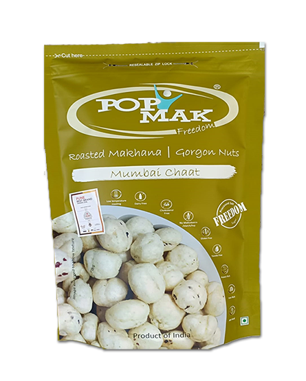 Buy Pop Mak Roasted Makhana (Chat Masala Flavor) online in UK, Europe