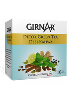 Girnar - Detox Desi Kahwa Green Tea (10 tea bags)