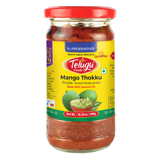 Telugu Foods Mango Thokku (300 gm)