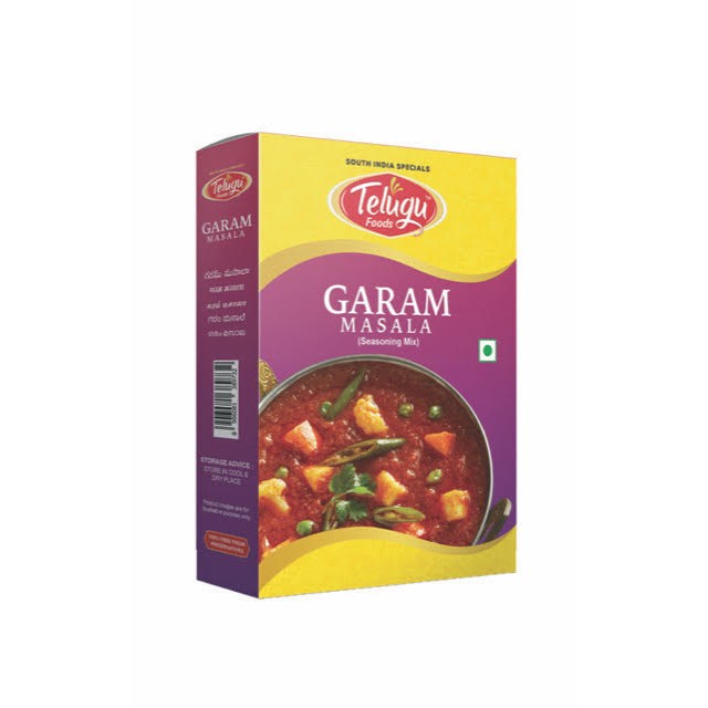 Garam Masala (80 gm) - Telugu Foods