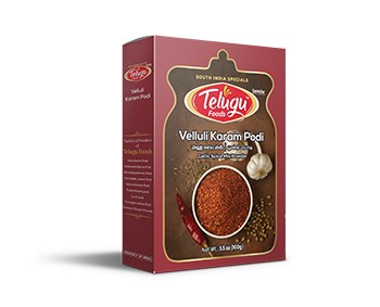 Vellulli Karam Podi (Garlic Spice Mix) 100 gm - Telugu Foods