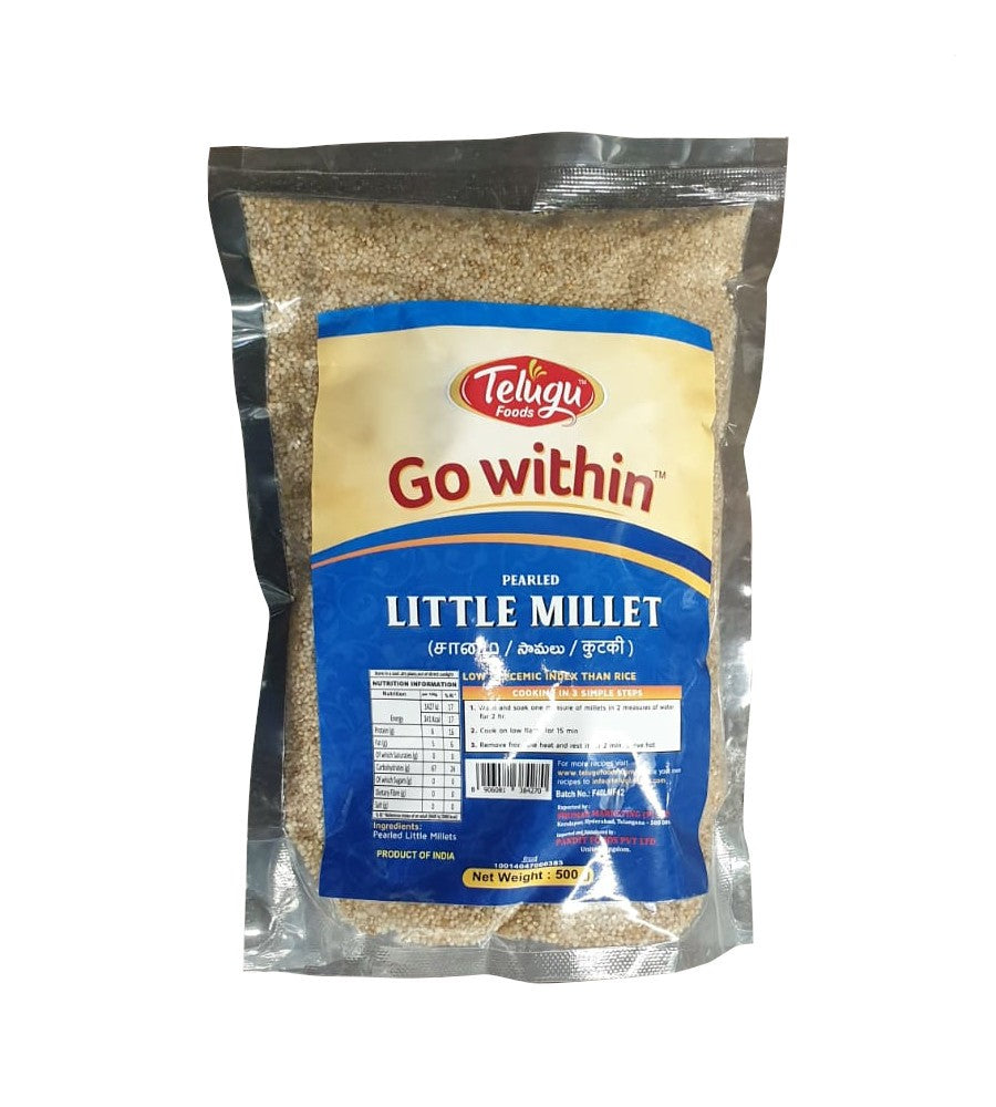Telugu Foods Little Millet (500 gm)