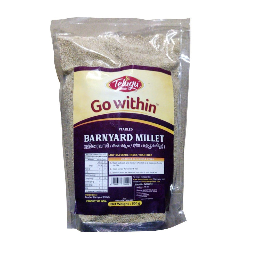 Telugu Foods Barnyard Millet - 500 gm