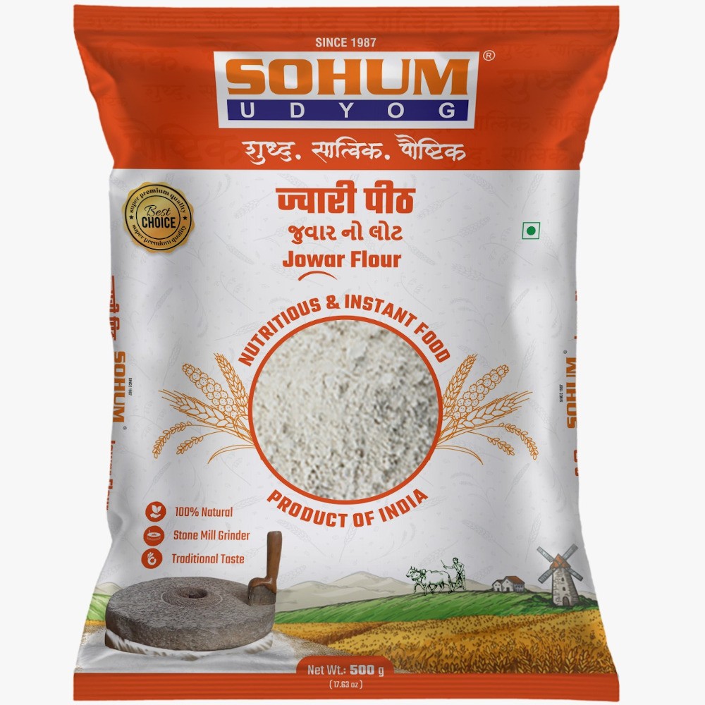 Sohum Jawar flour (500gm) - Sourgum Flour
