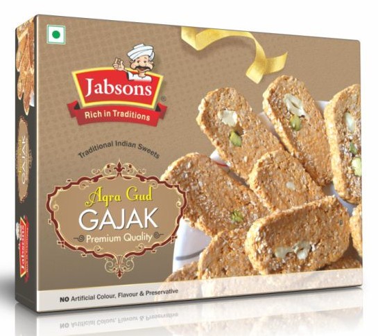 Jabsons Agra Gud Gajak  - 400 gm