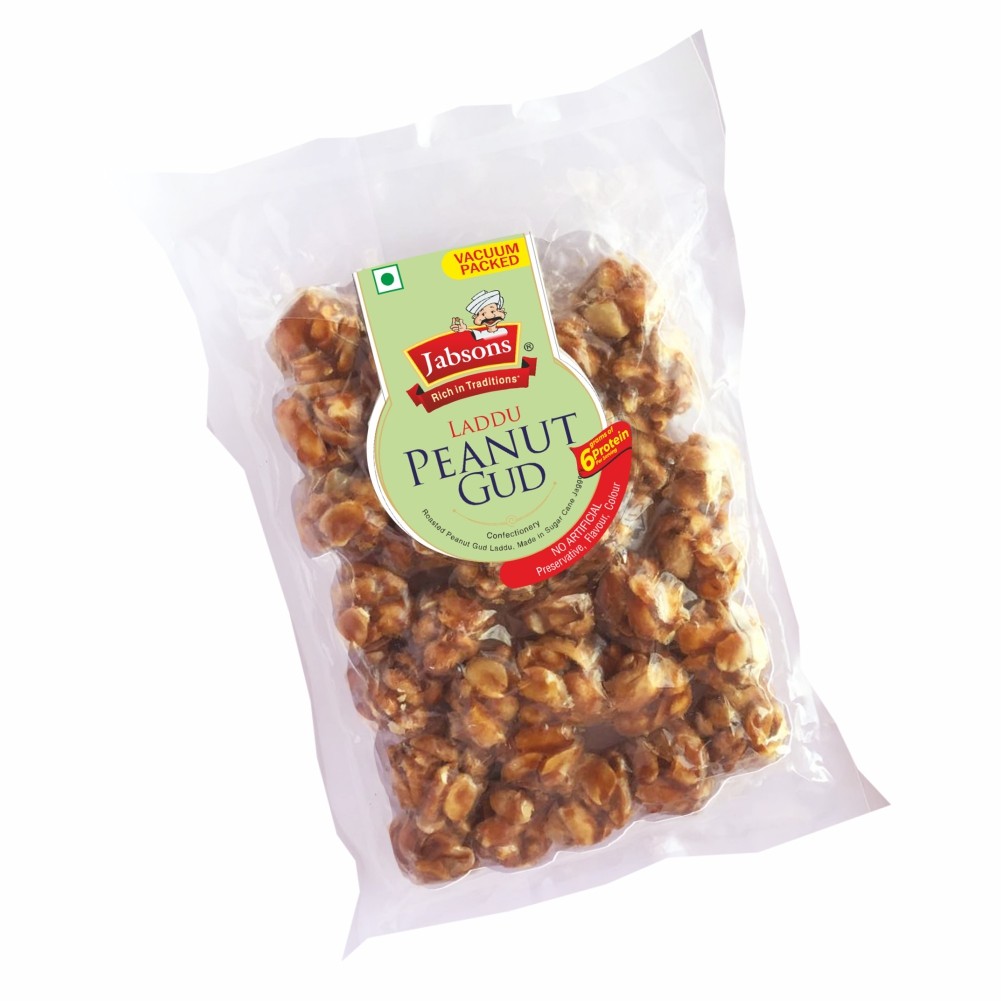 Jabsons Laddu Peanut Gud - (210 gm)