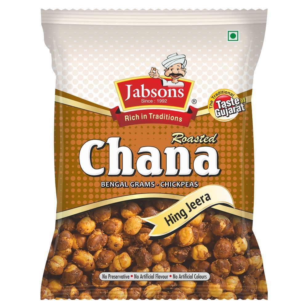 Jabsons Roasted Chana (Hing Jeera) -(150 gm)