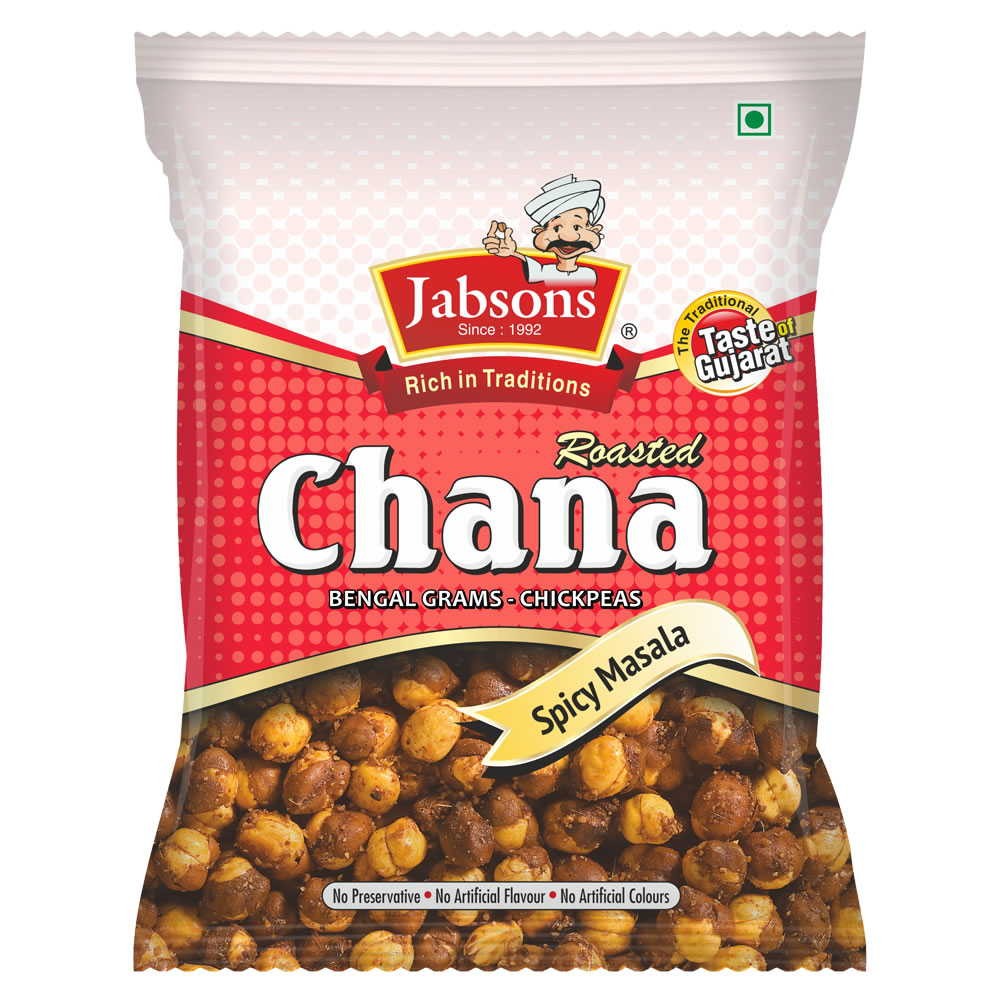 Jabsons Roasted Chana (Spicy Masala) - (150 gm)