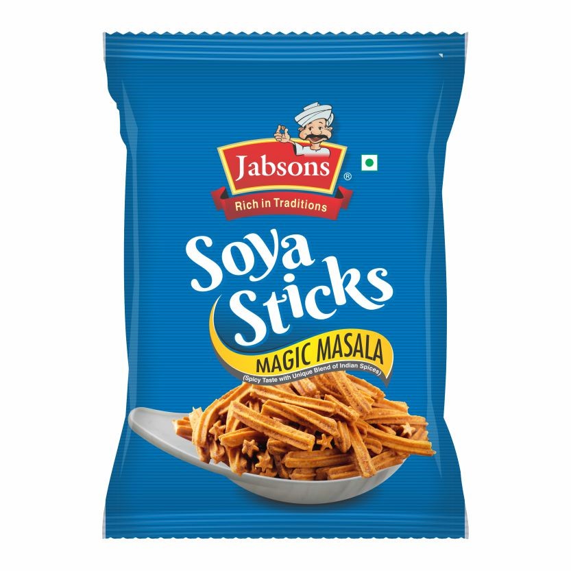 Jabsons Namkeen Soya Sticks (Magic Masala) - 180 gm