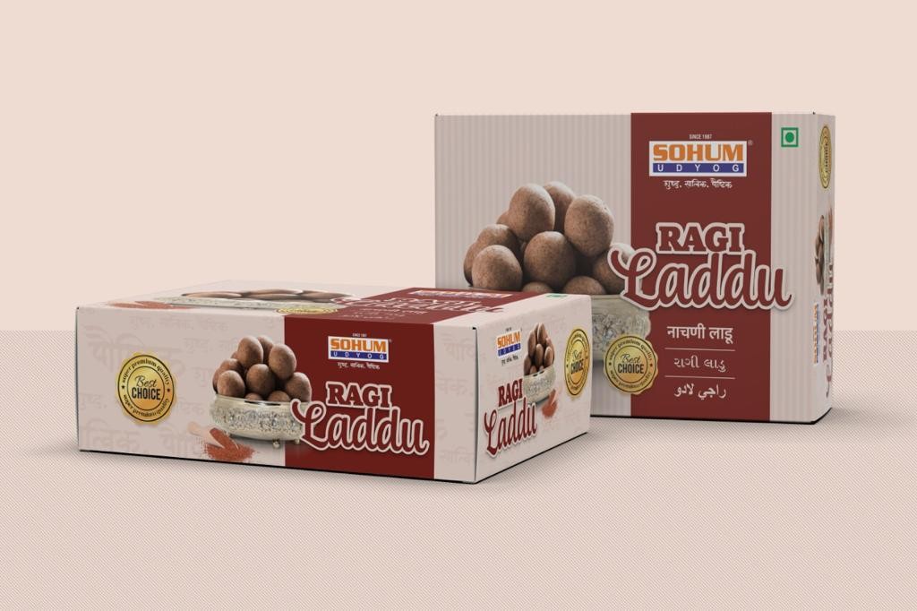 Sohum नाचणीचे लाडू / Ragi Ladoo / Finger Millet Sweet Balls 250 gm