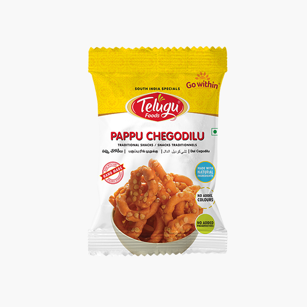 Telugu Foods - Pappu Chekodilu (170 GM)