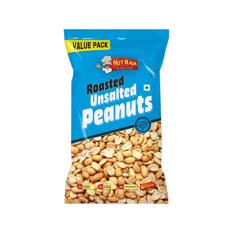 Jabsons Roasted Peanut (Unsalted) - 320 Gms