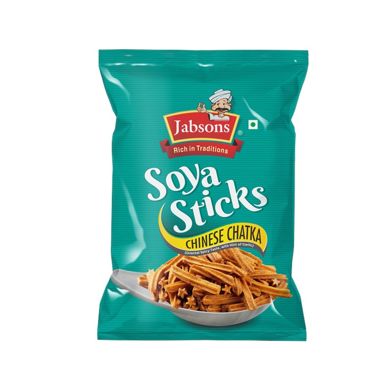Jabsons Namkeen Soya Sticks Chinese Chatka (180 Gms)