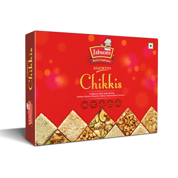 Jabsons Assorted Chikki -  (400 gm)