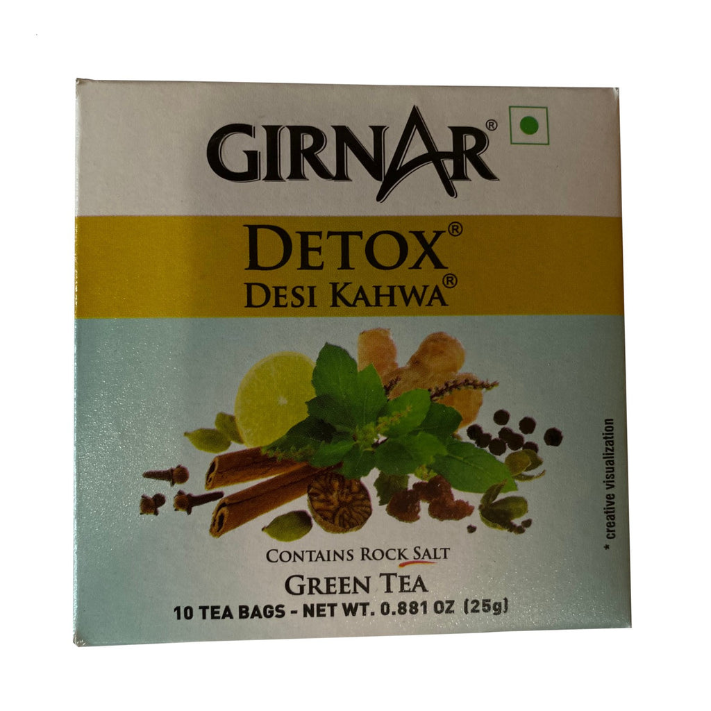 Girnar - Detox Desi Kahwa Green Tea (10 tea bags)