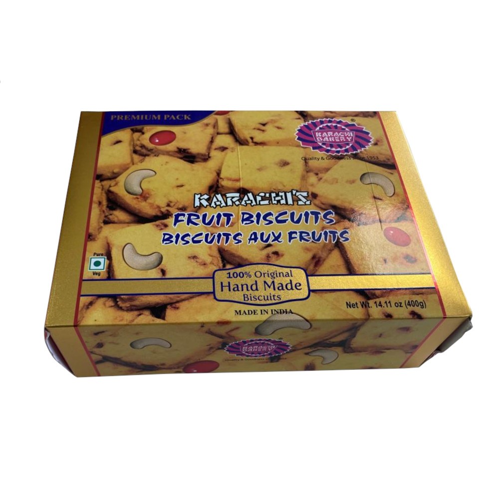 Karachi Bakery Fruit Biscuits  (400gm)