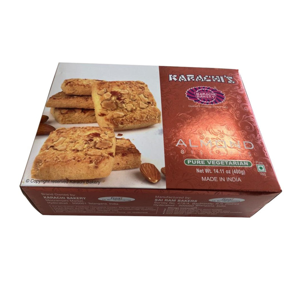 Karachi Bakery Almond Biscuits (400gm)