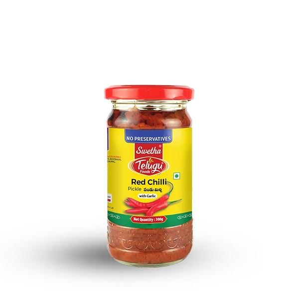Telugu Foods Gongura Red Chilli  Pickle (300G)