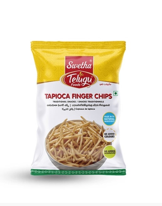 Telugu Foods Tapioca Sticks (150G)