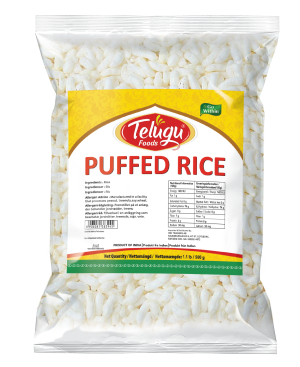 Telugu Foods Puffed Rice - 500 Gms