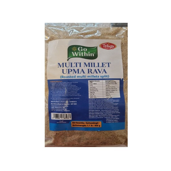Telugu Foods Little Millet Upma Rava - 500 Gms