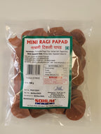 Sohum Mini Ragi Papad (200gm)
