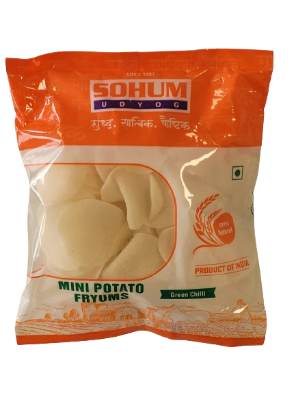 Sohum Potato Papad White (100gm)