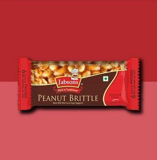 Jabsons Peanut Chikki Bite Jaggery - (40 gm)
