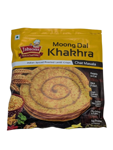 Jabsons Moong Dal Khakhra - Chat Masala - (180 gm)