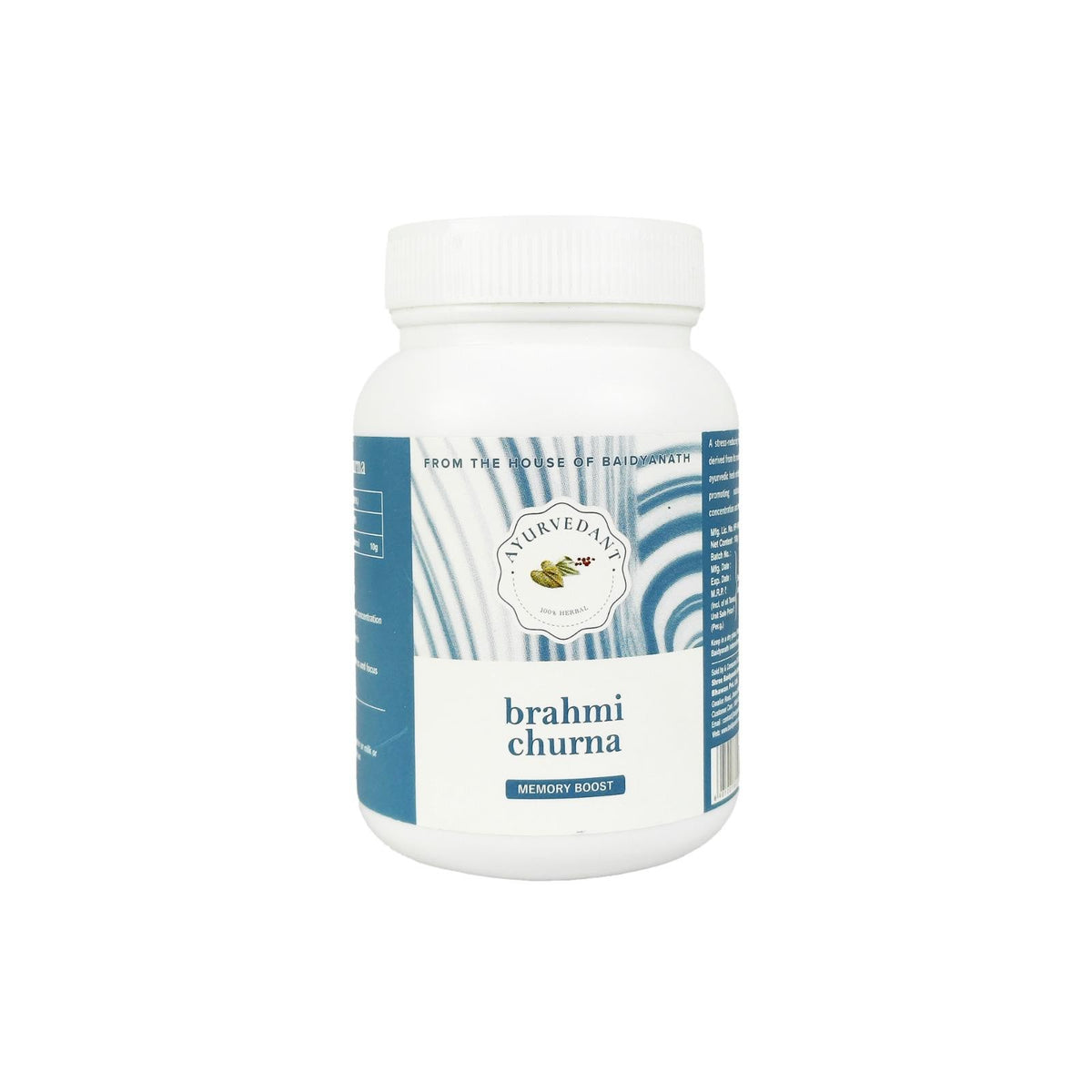 Baidyanath's Ayurvedant Brahmi Churna (100 gm)