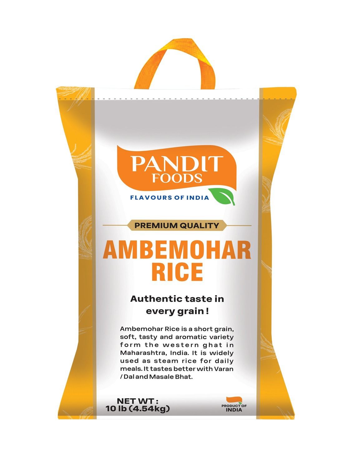 Pandit foods Ambemohar Rice (5KG)