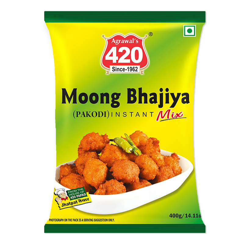 Agrawal's 420 Moong Bhajiya Instant mix - 400gms