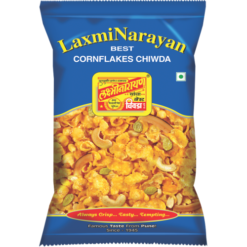Buy LaxmiNarayan Cornflakes Chiwda, Chivda online in UK, Europe