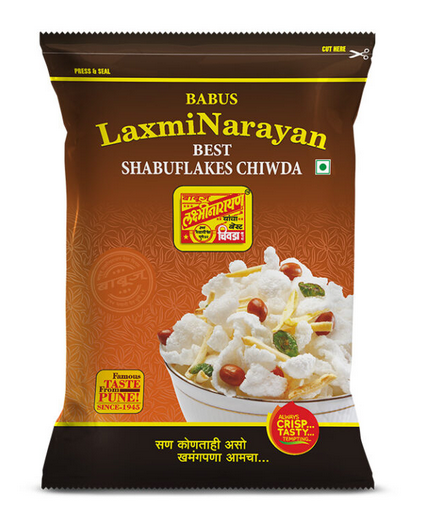 Laxminarayan Sabuflakes Chiwda (250G)