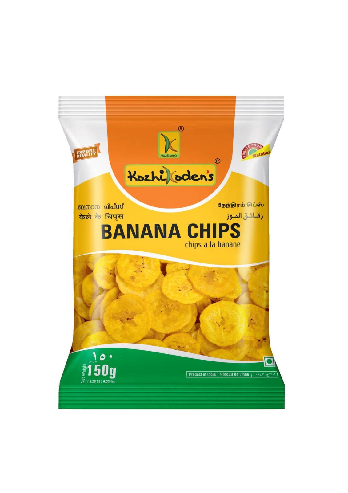 Kozhikodens Banana Chips - 150g