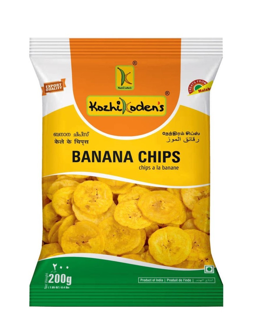 Kozhikodens Banana Salted Chips - 200g