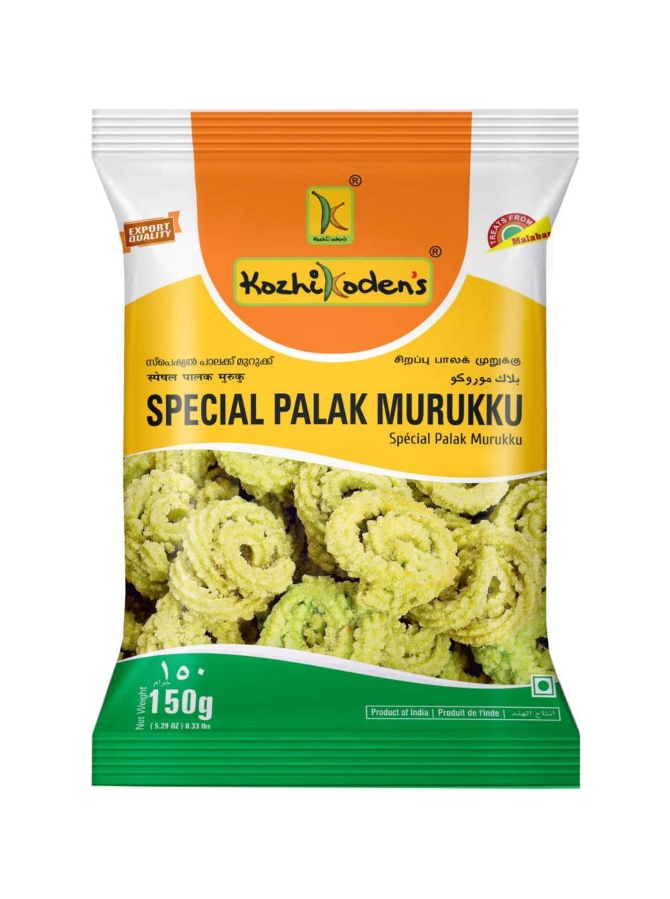Kozhikodens Special Palak Murukku - 150g