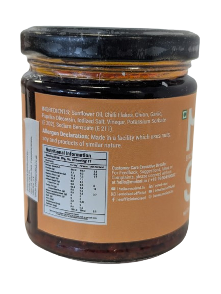 MOI SUI - SCHEZWAN CHILLI OIL - 175g