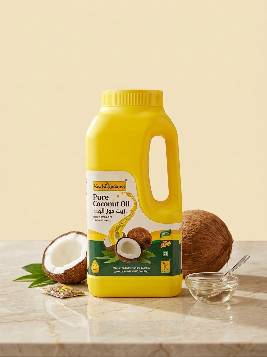Kozhikodens Pure Coconut Oil- 1kg (Widemouth bottle)