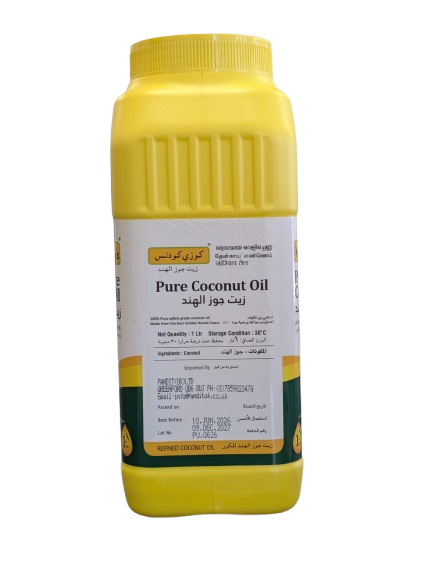 Kozhikodens Pure Coconut Oil- 1kg (Widemouth bottle)