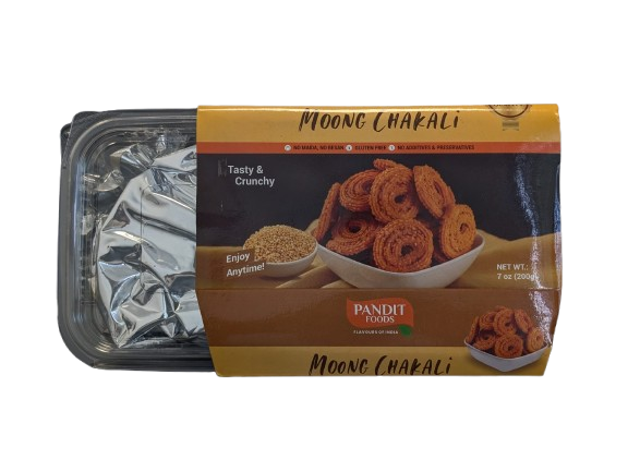 Pandit Foods Moong Chakali ! - 200g - Cruchy and Crisp
