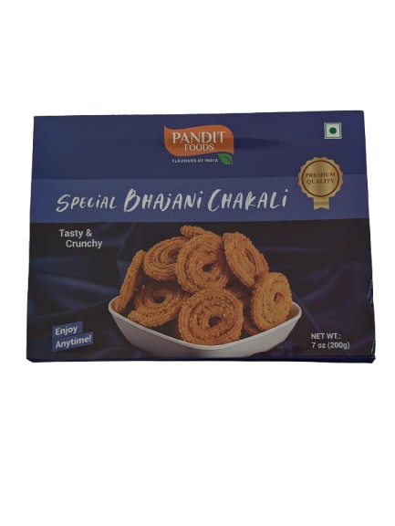 Pandit Foods Bhajni Chakali ! - 200g - Cruchy and Crisp