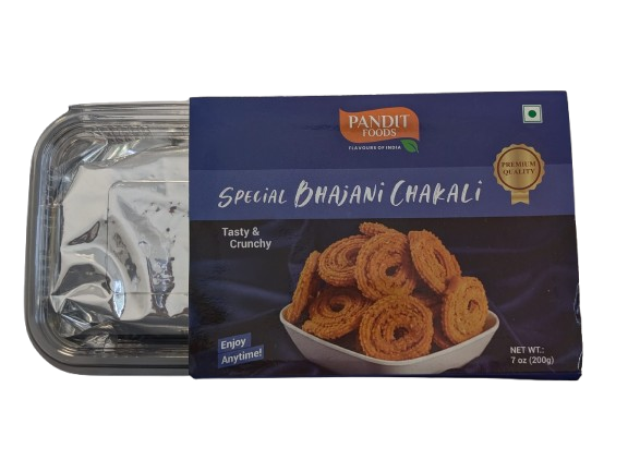 Pandit Foods Bhajni Chakali ! - 200g - Cruchy and Crisp