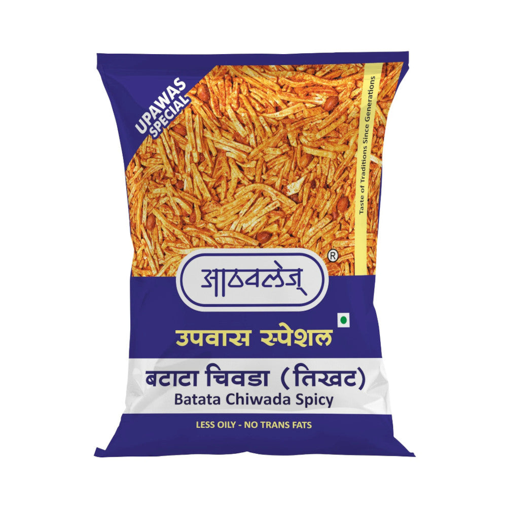 Athavale Batata Chiwda- Tikhat (Hot n Spicy) 200gm